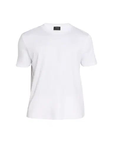 Brioni Men's ea Island Cotton Crewneck T-Shirt | Thumbnail 1 Brioni Men's ea Island Cotton Crewneck T-Shirt | Thumbnail 1