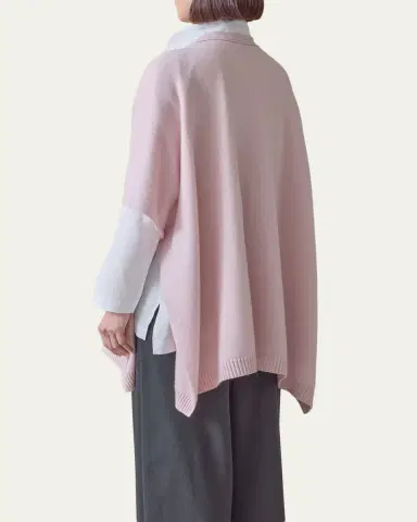 Eskandar Side-Slit Cashmere Cardigan | Thumbnail 3 Eskandar Side-Slit Cashmere Cardigan | Thumbnail 3