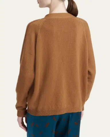 Kiton Cashmere V-Neck Cardigan | Thumbnail 3 Kiton Cashmere V-Neck Cardigan | Thumbnail 3