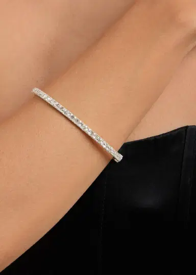 Nickho Rey Butler Rhodium Vermeil Cubic Zirconia Bracelet | Thumbnail 2 Nickho Rey Butler Rhodium Vermeil Cubic Zirconia Bracelet | Thumbnail 2