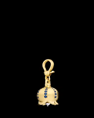 Paul Morelli 18K Yellow Gold Blue Sapphire Tinker Bell | Thumbnail 2 Paul Morelli 18K Yellow Gold Blue Sapphire Tinker Bell | Thumbnail 2