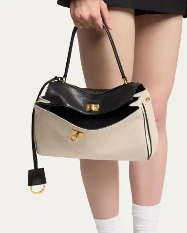 Balenciaga Rodeo Small Canvas Top-Handle Bag | Thumbnail 2 Balenciaga Rodeo Small Canvas Top-Handle Bag | Thumbnail 2