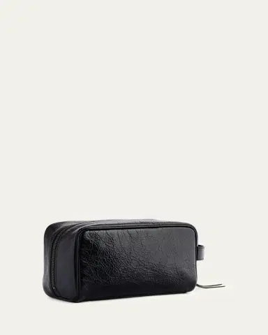 Balenciaga Men's Le City Leather Toiletry Bag | Thumbnail 3 Balenciaga Men's Le City Leather Toiletry Bag | Thumbnail 3