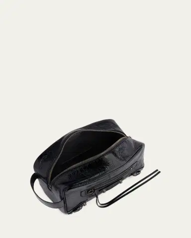 Balenciaga Men's Le City Leather Toiletry Bag | Thumbnail 4 Balenciaga Men's Le City Leather Toiletry Bag | Thumbnail 4