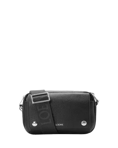 Loewe Men's Small Pebble Messenger Bag in Grained Calfskin | Thumbnail 1 Loewe Men's Small Pebble Messenger Bag in Grained Calfskin | Thumbnail 1