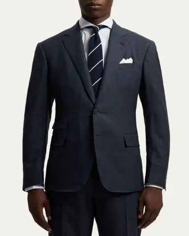 Ralph Lauren Purple Label Kent Hand-Tailored Glen Plaid Wool Suit | Thumbnail 4 Ralph Lauren Purple Label Kent Hand-Tailored Glen Plaid Wool Suit | Thumbnail 4