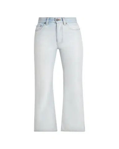 Chloé Bleached Cotton Denim Jeans | Thumbnail 1 Chloé Bleached Cotton Denim Jeans | Thumbnail 1