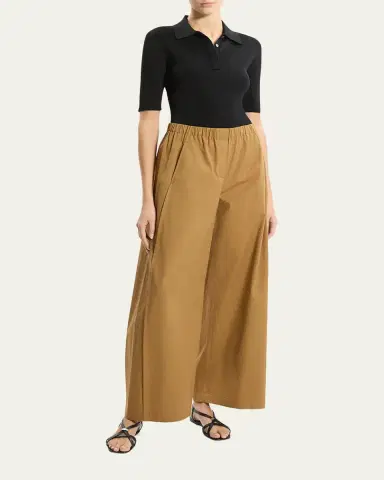 Theory Cotton Parachute Pants | Thumbnail 2 Theory Cotton Parachute Pants | Thumbnail 2