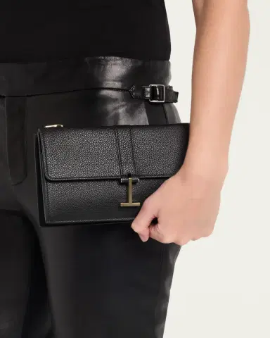 Tom Ford Kara Mini Leather Hanging T Crossbody Bag | Thumbnail 2 Tom Ford Kara Mini Leather Hanging T Crossbody Bag | Thumbnail 2