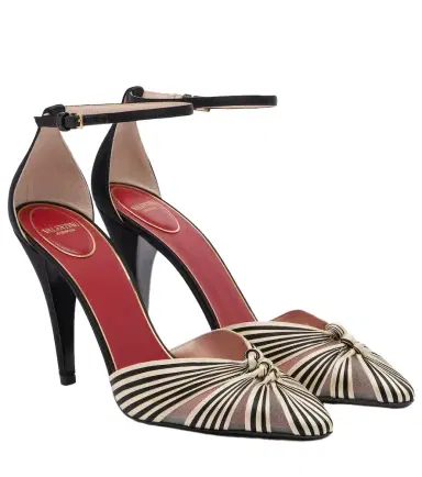 Valentino Garavani Annine satin pumps | Thumbnail 1 Valentino Garavani Annine satin pumps | Thumbnail 1