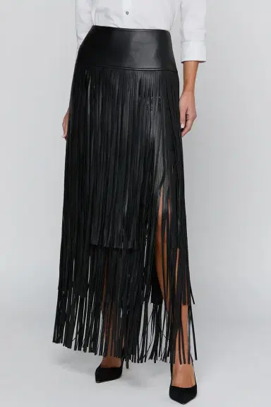 L'Agence Karolina Skirt - Black | Thumbnail 3 L'Agence Karolina Skirt - Black | Thumbnail 3