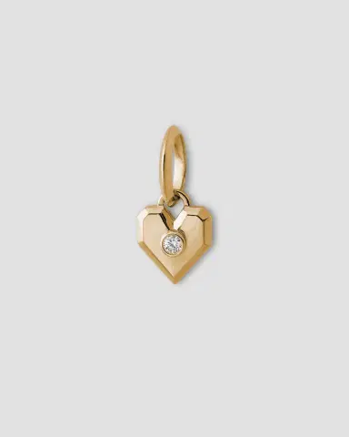 Jennifer Fisher Mini Heart Charm | Thumbnail 2 Jennifer Fisher Mini Heart Charm | Thumbnail 2