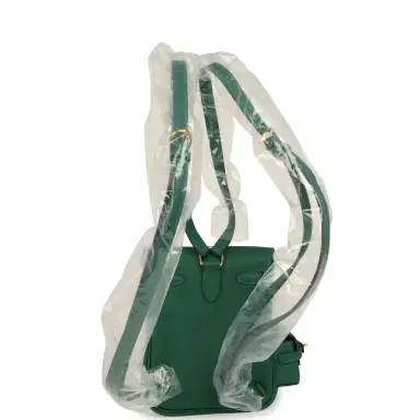 HERMÈS Hermes Mini Kelly Jump Backpack Vert Moyen Swift Gold Hardware | Thumbnail 10 HERMÈS Hermes Mini Kelly Jump Backpack Vert Moyen Swift Gold Hardware | Thumbnail 10