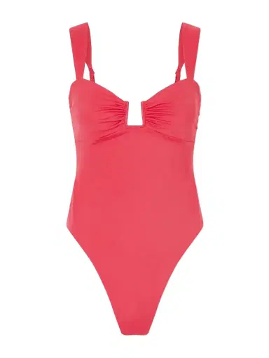 Away That Day Cannes Embellished Gathered Swimsuit | Thumbnail 1 Away That Day Cannes Embellished Gathered Swimsuit | Thumbnail 1