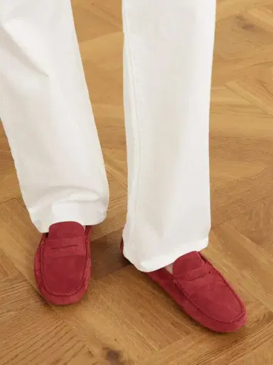 Tod's Gommino Suede Loafers | Thumbnail 2 Tod's Gommino Suede Loafers | Thumbnail 2
