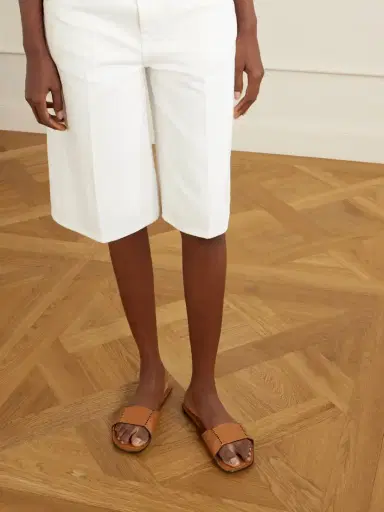 TOTEME Textured-leather Sandals | Thumbnail 2 TOTEME Textured-leather Sandals | Thumbnail 2
