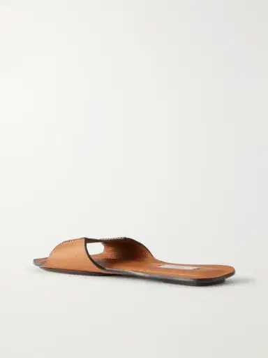 TOTEME Textured-leather Sandals | Thumbnail 3 TOTEME Textured-leather Sandals | Thumbnail 3