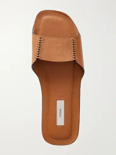 TOTEME Textured-leather Sandals | Thumbnail 6 TOTEME Textured-leather Sandals | Thumbnail 6