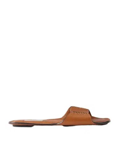TOTEME Textured-leather Sandals | Thumbnail 1 TOTEME Textured-leather Sandals | Thumbnail 1