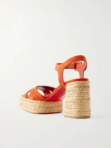 Christian Louboutin Calakala 85 Suede Espadrilles Sandals | Thumbnail 3 Christian Louboutin Calakala 85 Suede Espadrilles Sandals | Thumbnail 3