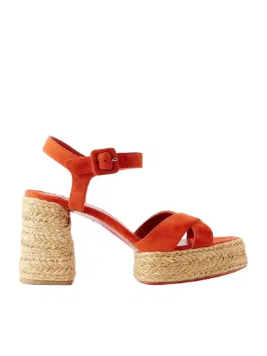Christian Louboutin Calakala 85 Suede Espadrilles Sandals | Thumbnail 1 Christian Louboutin Calakala 85 Suede Espadrilles Sandals | Thumbnail 1