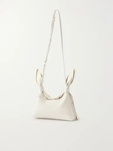Loewe Scarf Mini Knot-detailed Leather Shoulder Bag | Thumbnail 4 Loewe Scarf Mini Knot-detailed Leather Shoulder Bag | Thumbnail 4