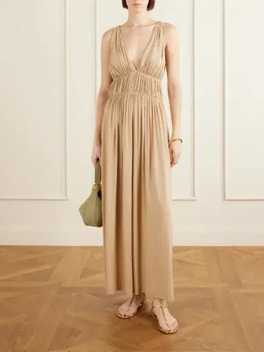 Tove Ouida Gathered Jersey Maxi Dress | Thumbnail 2 Tove Ouida Gathered Jersey Maxi Dress | Thumbnail 2