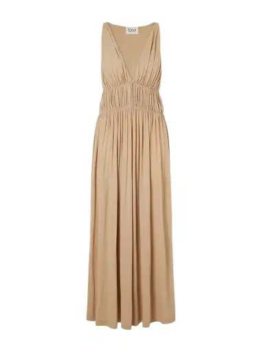 Tove Ouida Gathered Jersey Maxi Dress | Thumbnail 1 Tove Ouida Gathered Jersey Maxi Dress | Thumbnail 1