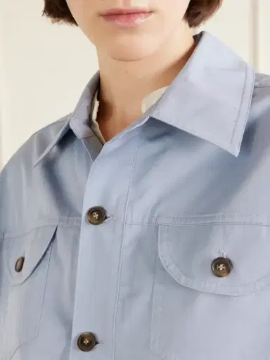 Frame The Utility Cotton-poplin Jacket | Thumbnail 4 Frame The Utility Cotton-poplin Jacket | Thumbnail 4