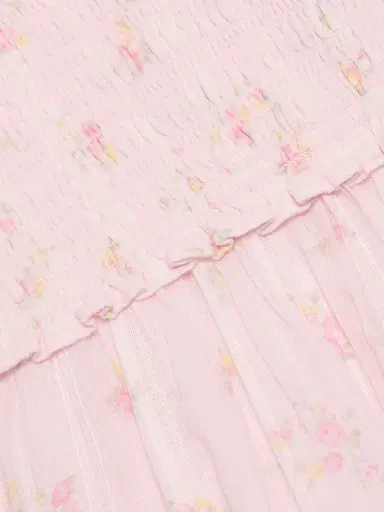 LoveShackFancy Women's Maralina Floral Cotton Minidress - Sweet Nectar | Thumbnail 7 LoveShackFancy Women's Maralina Floral Cotton Minidress - Sweet Nectar | Thumbnail 7