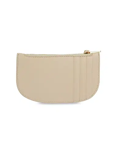 Vince Women's Demma Croc-Embossed Leather Card Case - Marzipan | Thumbnail 3 Vince Women's Demma Croc-Embossed Leather Card Case - Marzipan | Thumbnail 3