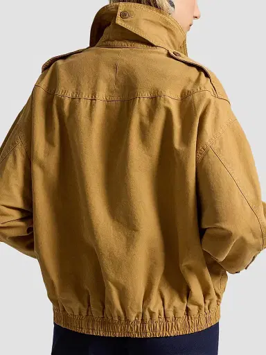 Polo Ralph Lauren Women's Cotton Canvas Utility Jacket - Ghurka - Size XL | Thumbnail 3 Polo Ralph Lauren Women's Cotton Canvas Utility Jacket - Ghurka - Size XL | Thumbnail 3