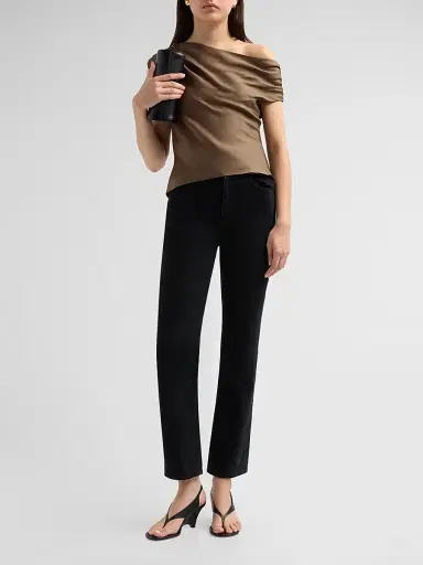 Toccin Women's Veda Draped Off-The-Shoulder Top | Thumbnail 2 Toccin Women's Veda Draped Off-The-Shoulder Top | Thumbnail 2