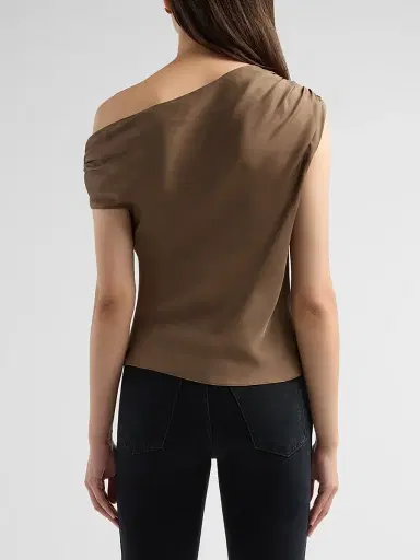 Toccin Women's Veda Draped Off-The-Shoulder Top | Thumbnail 3 Toccin Women's Veda Draped Off-The-Shoulder Top | Thumbnail 3