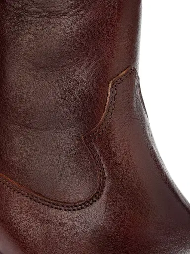 Isabel Marant Women's Duerto 40MM Leather Cowboy Boots - Mahogany | Thumbnail 6 Isabel Marant Women's Duerto 40MM Leather Cowboy Boots - Mahogany | Thumbnail 6