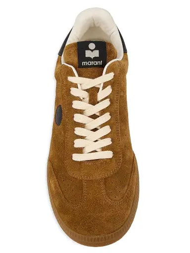 Isabel Marant Women's Bryce Suede Low-Top Sneakers | Thumbnail 4 Isabel Marant Women's Bryce Suede Low-Top Sneakers | Thumbnail 4