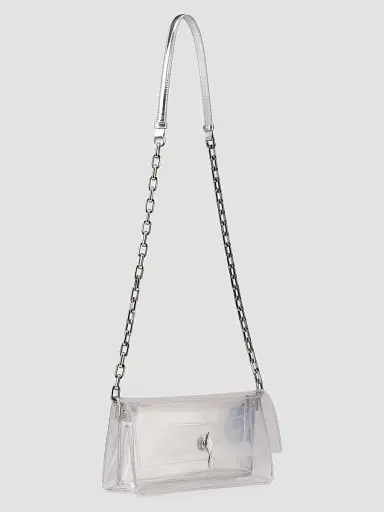 Christian Louboutin Women's Bettina PVC Crossbody Bag | Thumbnail 3 Christian Louboutin Women's Bettina PVC Crossbody Bag | Thumbnail 3