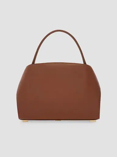 FERRAGAMO Women's Hug Extra-Small Leather Shoulder Bag - New Cognac | Thumbnail 3 FERRAGAMO Women's Hug Extra-Small Leather Shoulder Bag - New Cognac | Thumbnail 3
