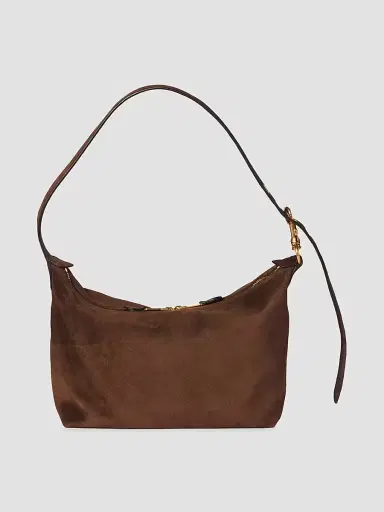 Miu Miu Women's Spirit Suede Shoulder Bag - Brown | Thumbnail 5 Miu Miu Women's Spirit Suede Shoulder Bag - Brown | Thumbnail 5