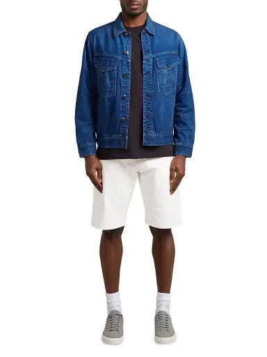 G-Star Men's Deeggie Denim Shorts - Ecru - Size 36 | Thumbnail 2 G-Star Men's Deeggie Denim Shorts - Ecru - Size 36 | Thumbnail 2
