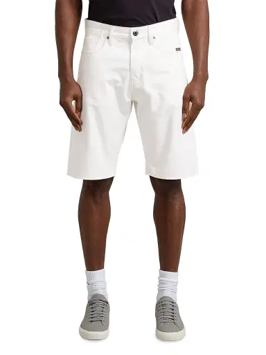 G-Star Men's Deeggie Denim Shorts - Ecru - Size 36 | Thumbnail 3 G-Star Men's Deeggie Denim Shorts - Ecru - Size 36 | Thumbnail 3