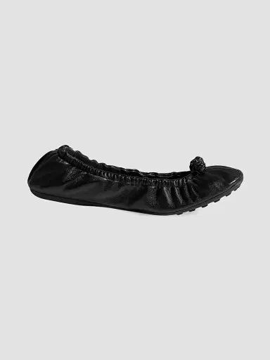 Bottega Veneta Women's Fantasmina Leather Ballet Flats - Black | Thumbnail 2 Bottega Veneta Women's Fantasmina Leather Ballet Flats - Black | Thumbnail 2