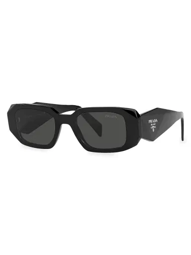 Prada Men's Symbole 49MM Rectangle Sunglasses | Thumbnail 2 Prada Men's Symbole 49MM Rectangle Sunglasses | Thumbnail 2