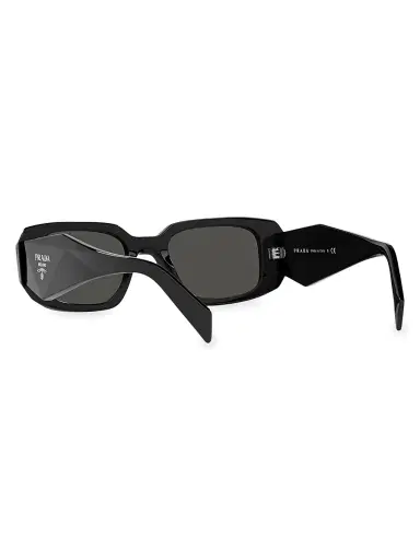 Prada Men's Symbole 49MM Rectangle Sunglasses | Thumbnail 5 Prada Men's Symbole 49MM Rectangle Sunglasses | Thumbnail 5