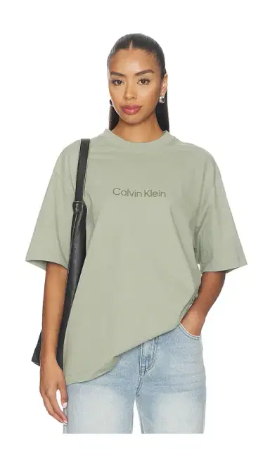 Calvin Klein Relaxed Standard Logo Crew Neck Tee | Thumbnail 3 Calvin Klein Relaxed Standard Logo Crew Neck Tee | Thumbnail 3