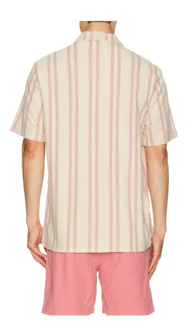 Faherty Short Sleeve Cabana Towel Terry Shirt | Thumbnail 2 Faherty Short Sleeve Cabana Towel Terry Shirt | Thumbnail 2