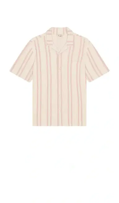 Faherty Short Sleeve Cabana Towel Terry Shirt | Thumbnail 4 Faherty Short Sleeve Cabana Towel Terry Shirt | Thumbnail 4