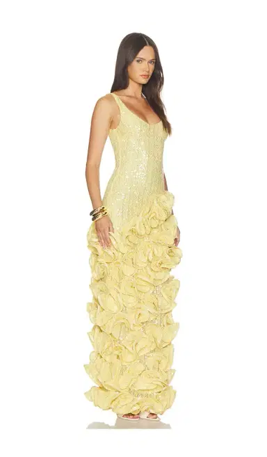 PatBo Lara Crochet Ruffle Midi Dress | Thumbnail 2 PatBo Lara Crochet Ruffle Midi Dress | Thumbnail 2
