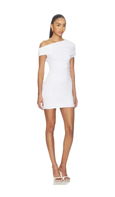 Simkhai Lysa Draped Mini Dress | Thumbnail 2 Simkhai Lysa Draped Mini Dress | Thumbnail 2