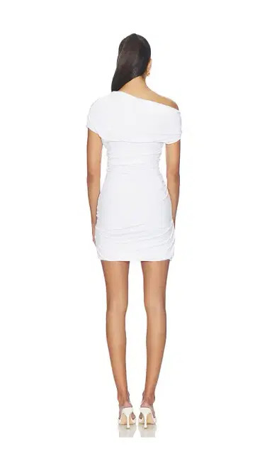 Simkhai Lysa Draped Mini Dress | Thumbnail 3 Simkhai Lysa Draped Mini Dress | Thumbnail 3